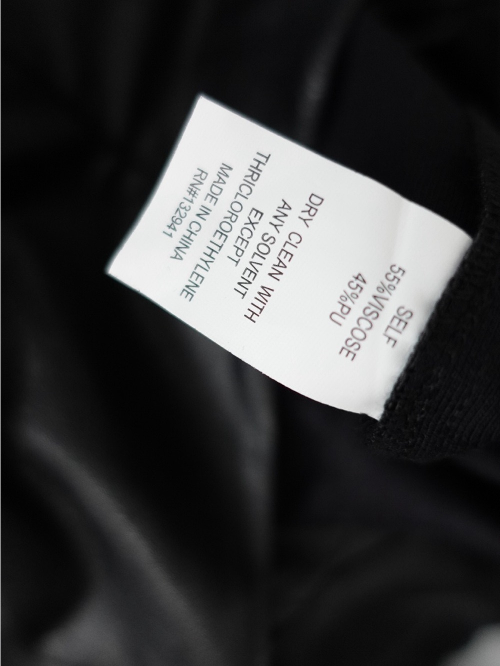 Amanda Uprichard Faux Leather Pants Black Skinny Leg Size XS NWT - Picture 12 of 12